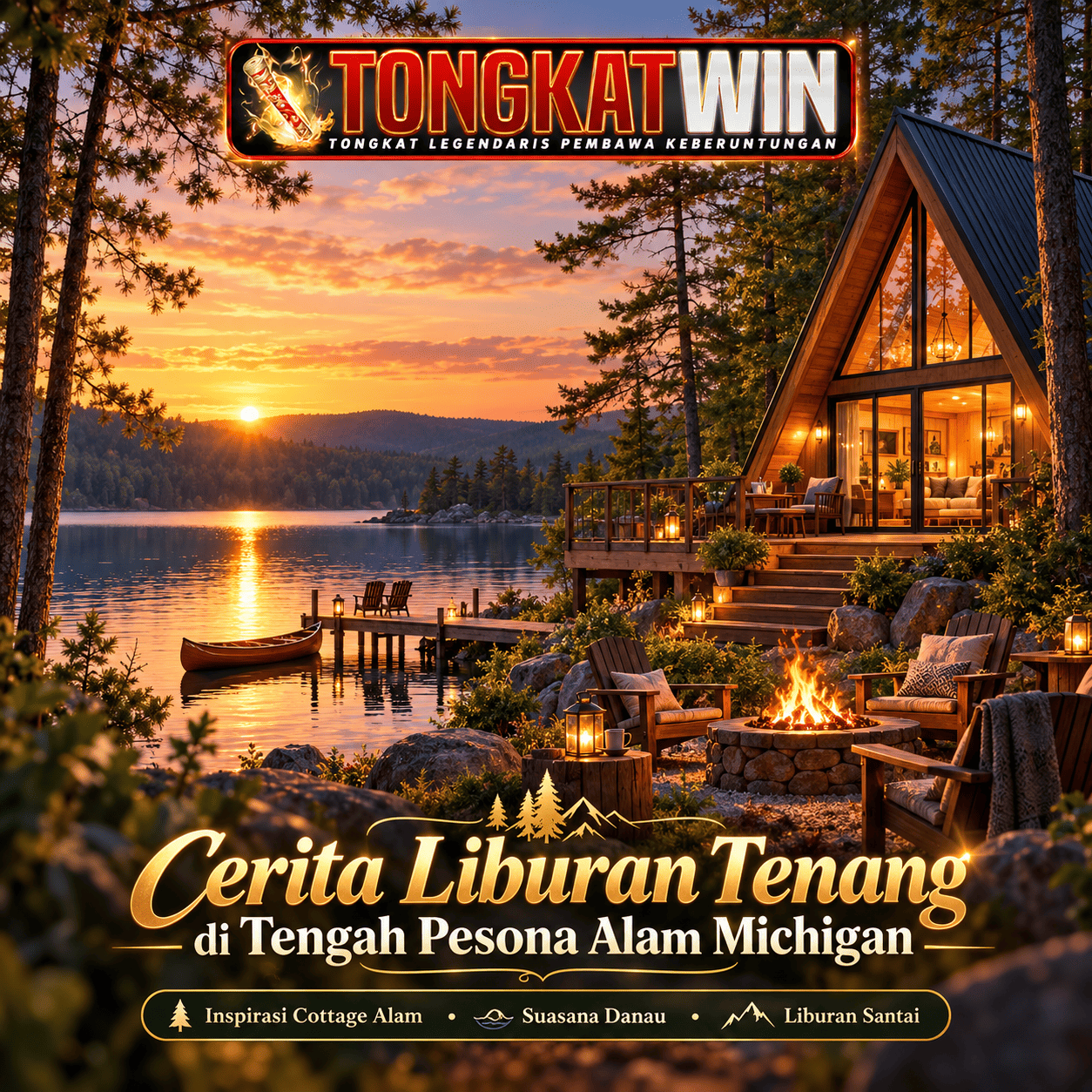 TONGKATWIN : Cerita Liburan Tenang di Tengah Pesona Alam Michigan